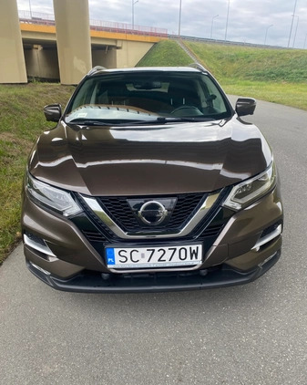 Nissan Qashqai cena 62000 przebieg: 182999, rok produkcji 2017 z Częstochowa małe 137